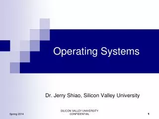 Operating Systems