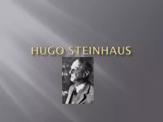 Hugo Steinhaus