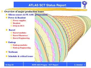 ATLAS SCT Status Report
