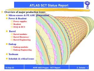 atlas sct status report