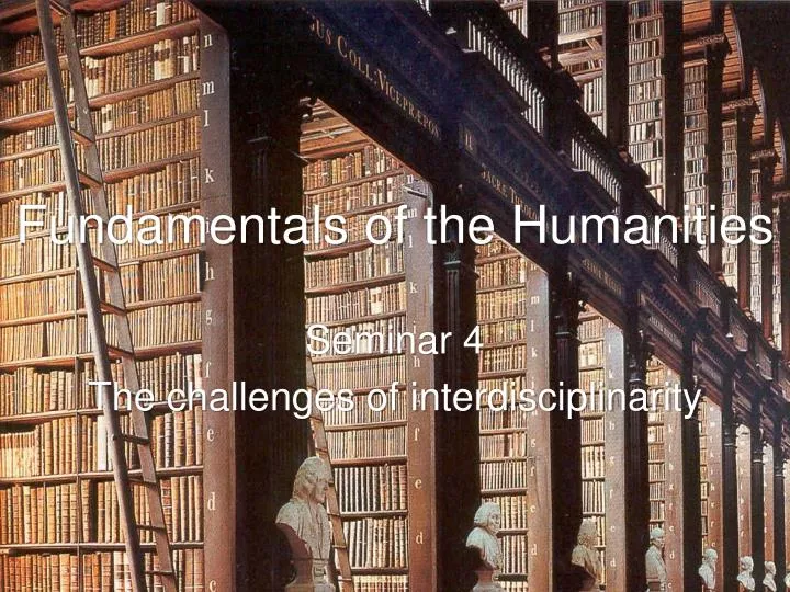fundamentals of the humanities