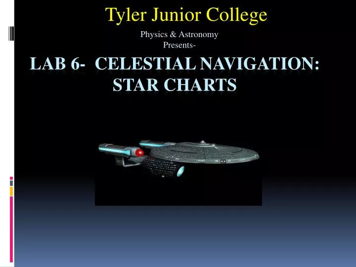 lab 6 celestial navigation star charts
