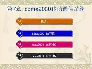 7 cdma2000