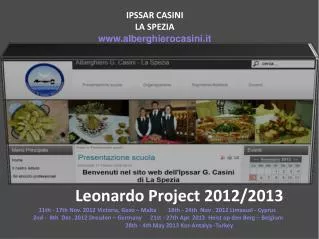 Leonardo Project 2012/2013
