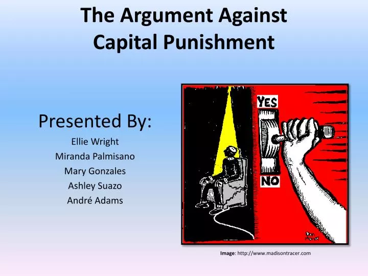 the argument against capital punishment