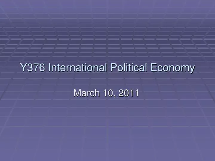 y376 international political economy