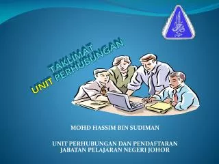 taklimat unit perhubungan