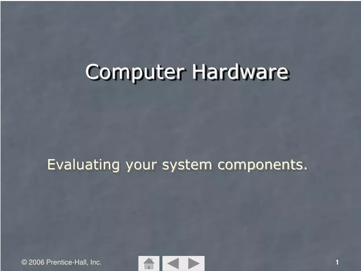 computer hardware