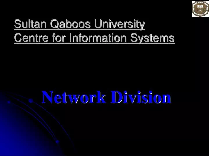 sultan qaboos university centre for information systems