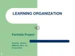 LEARNING ORGANIZATION - slide 1