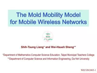 The Mold Mobility Model for Mobile Wireless Networks