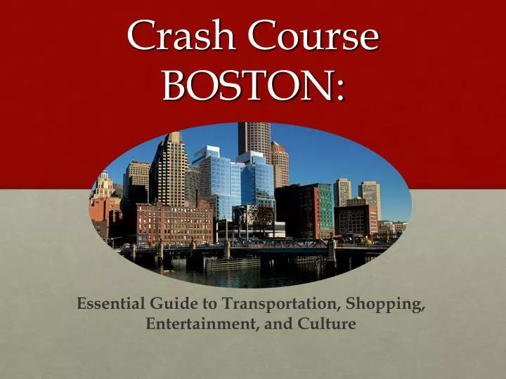 crash course boston