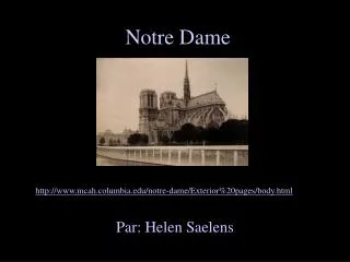 notre dame