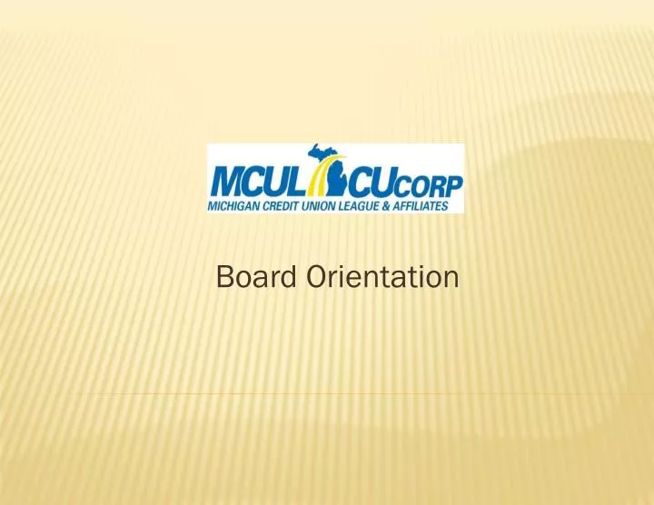 board orientation