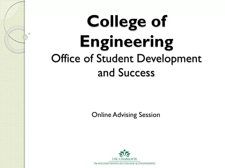 college of engineering office of student development and success