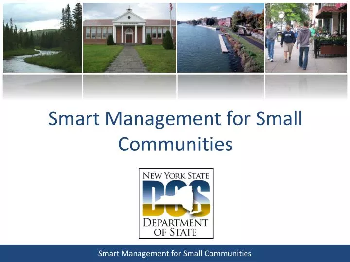smart management for small communities