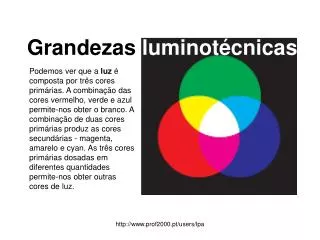 grandezas luminot cnicas