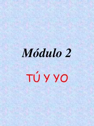 m dulo 2