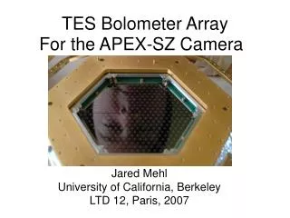 TES Bolometer Array