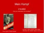 Mein Kampf - slide 1