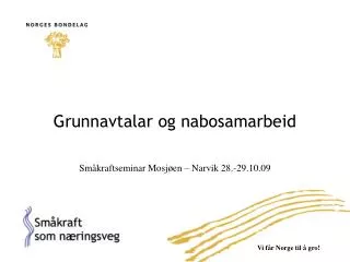 grunnavtalar og nabosamarbeid