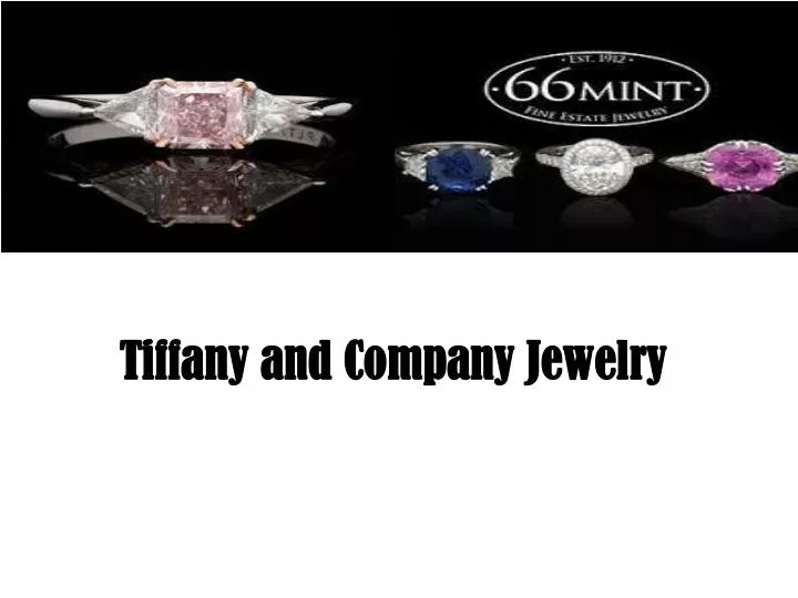 tiffany and company jewelry