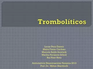 trombol ticos
