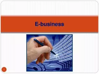 e business