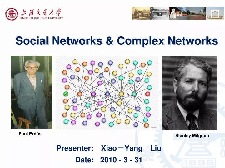 social networks complex networks