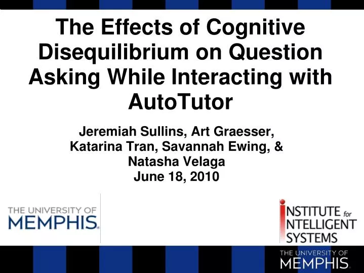 the effects of cognitive disequilibrium on question asking while interacting with autotutor