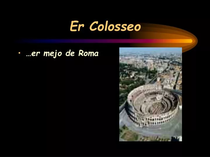 er colosseo