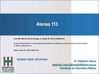 ateneo 113