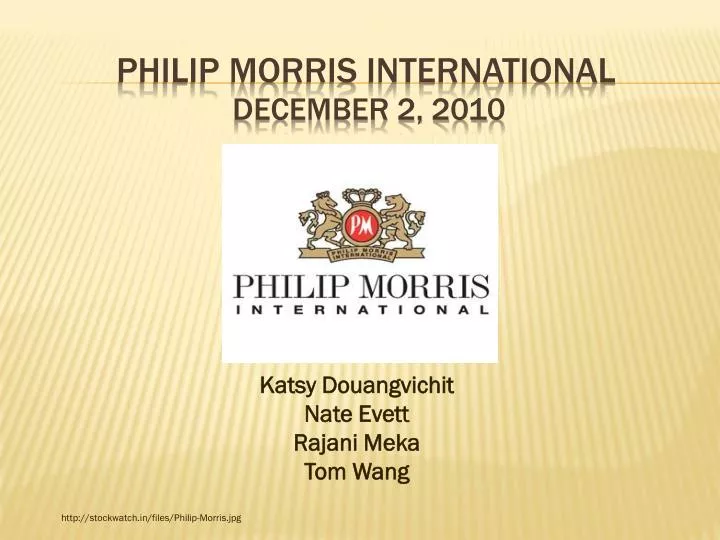philip morris international
