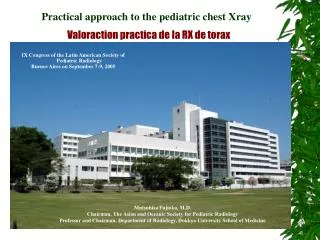 Practical approach to the pediatric chest Xray