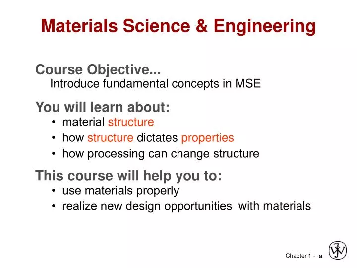 materials science engineering