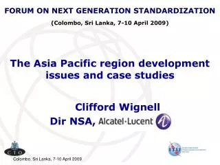 The Asia Pacific region development issues and case studies