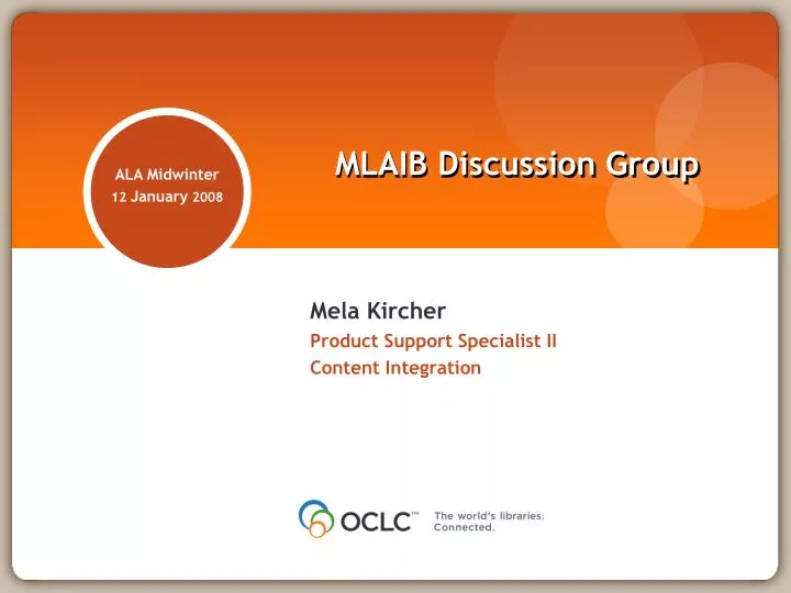 mlaib discussion group