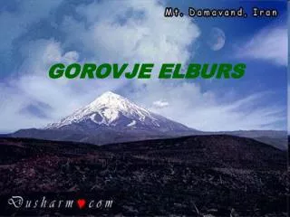 gorovje elburs