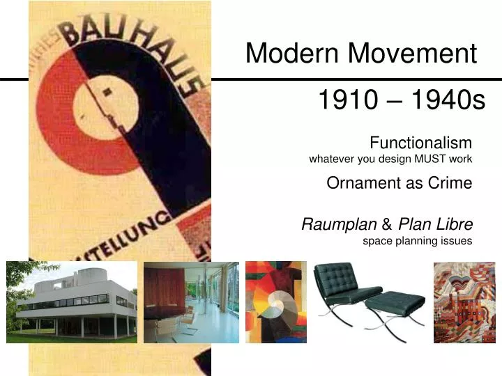 modern movement
