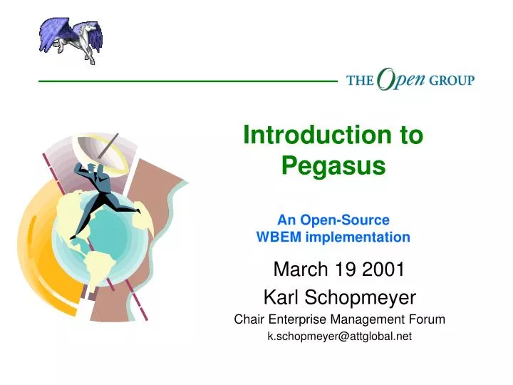 introduction to pegasus an open source wbem implementation