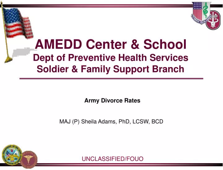 amedd center school dept of preventive health services soldier family support branch