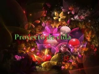 proyecto de vida
