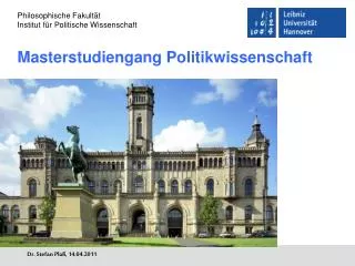 masterstudiengang politikwissenschaft