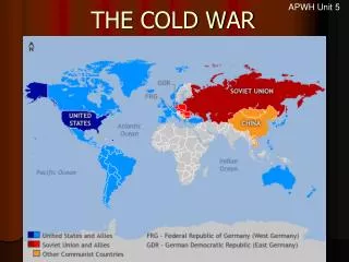 THE COLD WAR