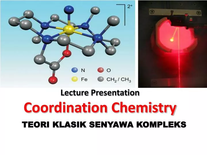 lecture presentation coordination chemistry