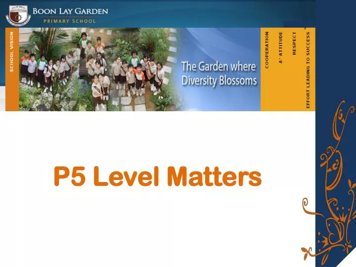 p5 level matters