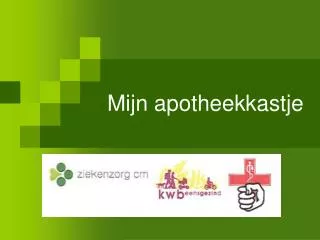 mijn apotheekkastje