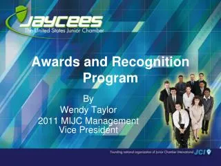 Awards and Recognition Program