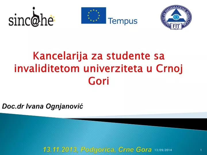 kancelarija za studente sa invaliditetom univerziteta u crnoj gori