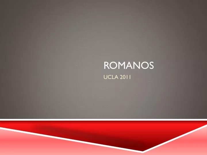 romanos